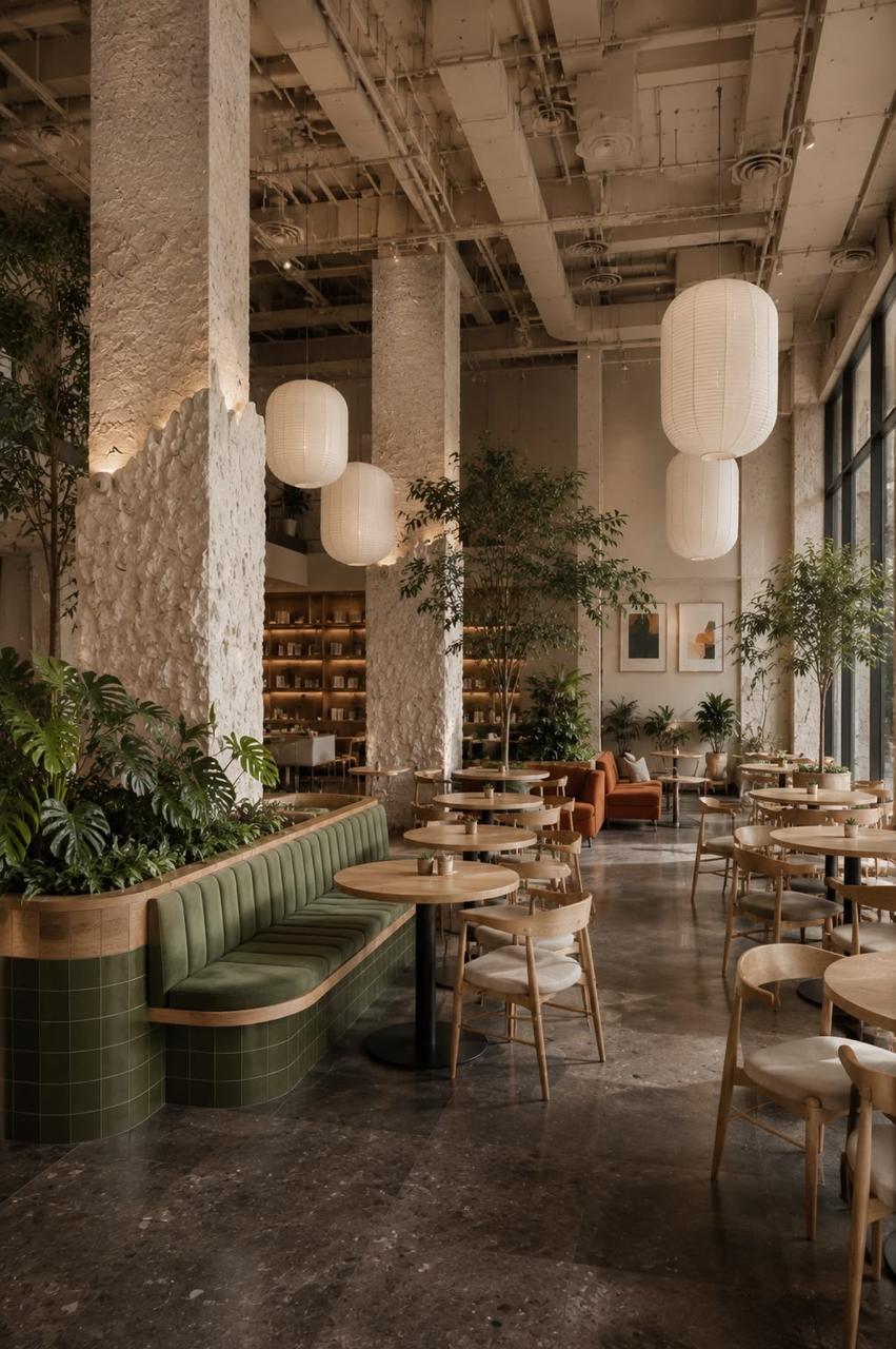 Shop salon café commercial fit-out and retail interior design Dubai